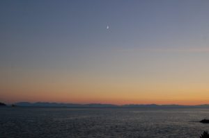 West Vancouver Sea Scape - Visiting with Lorie's Aunt Eleanore, and enjoying her wonderful view - BobBlahBlah.com