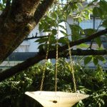 light fixture / bird bath