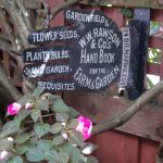 garden sign