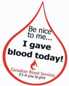 Canadian Blood Services - It is in you to give - BobBlahBlah.com