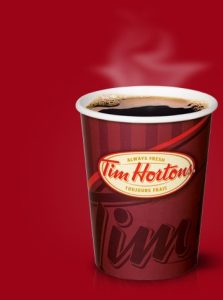 Tim Horton's Coffee